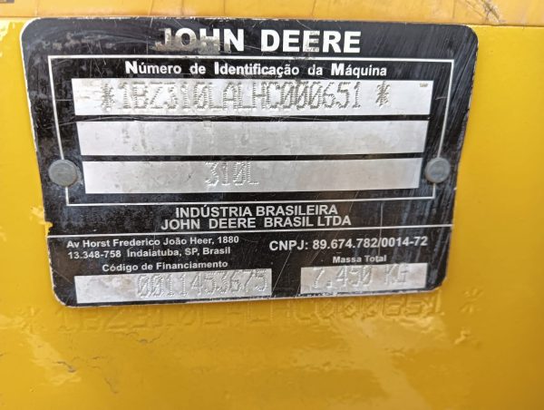 Retroexcavadora John Deere 310L - Imagen 3